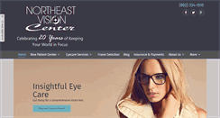 Desktop Screenshot of northeastvisioncenter.com